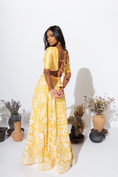 Load image into Gallery viewer, YELLOW WILD FLOWER SKIRT
